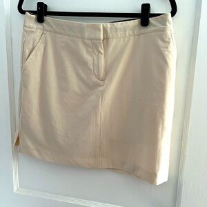 Izod Beige/tan Stretch Golf Athletic Skort Women's Size 6